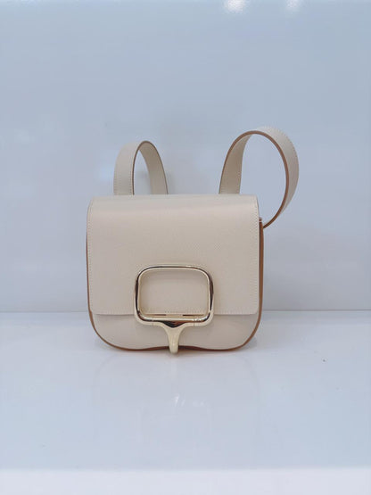 SAC DELA CAVALLERIA MINI CRAEI EPSOM LEATHER PERMABRASS HARDWARE