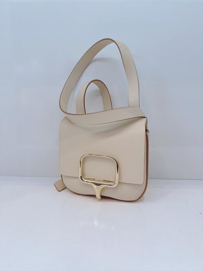 SAC DELA CAVALLERIA MINI CRAEI EPSOM LEATHER PERMABRASS HARDWARE