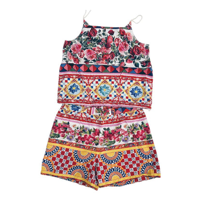CARETTO PRINT TOP AND SHORT SET 12