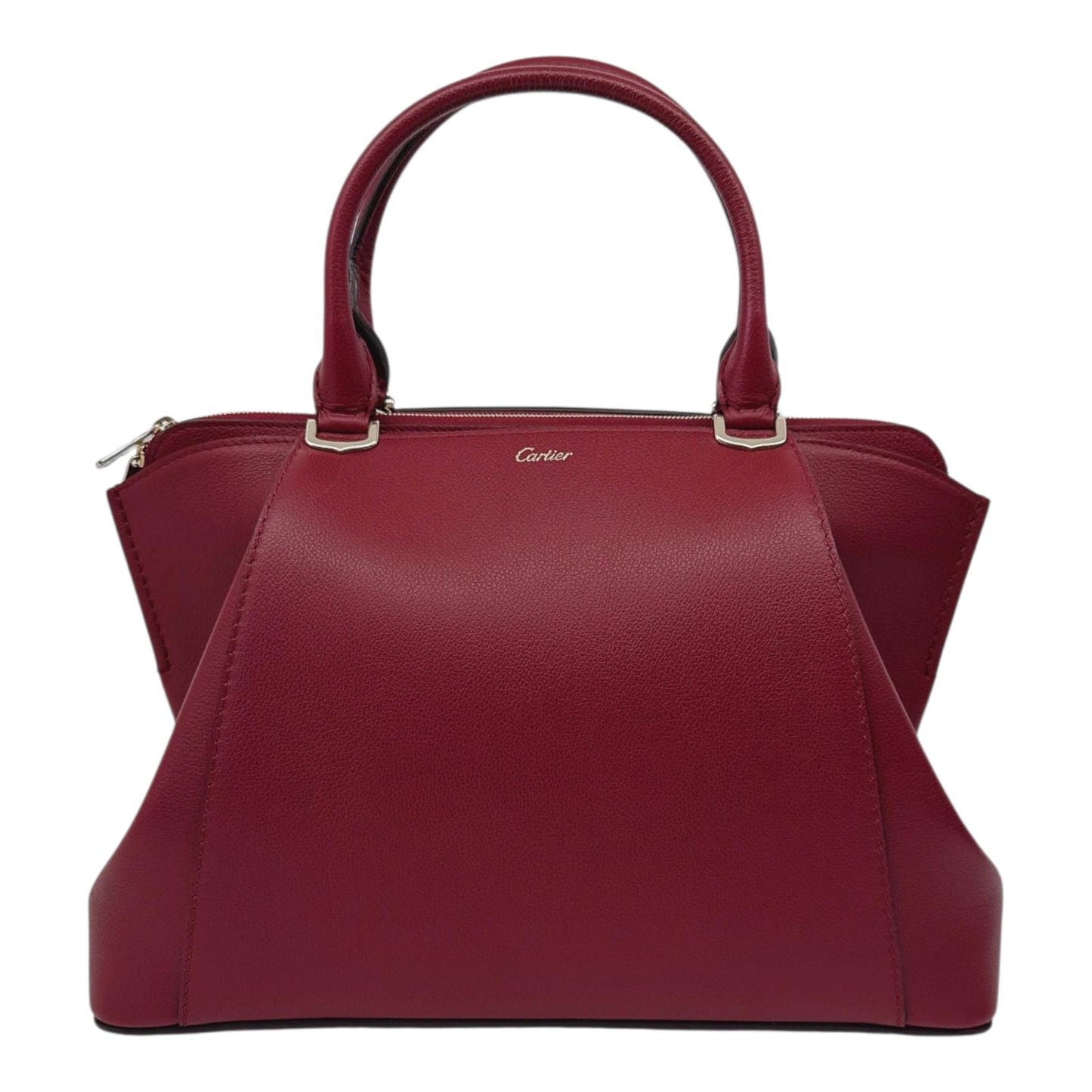 RED TAURILLON LEATHER C DE CARTIER BAG