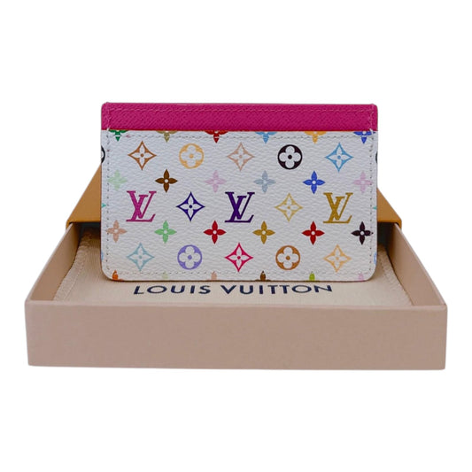 MULTICOLOR MONOGRAM LV X TM CARD HOLDER