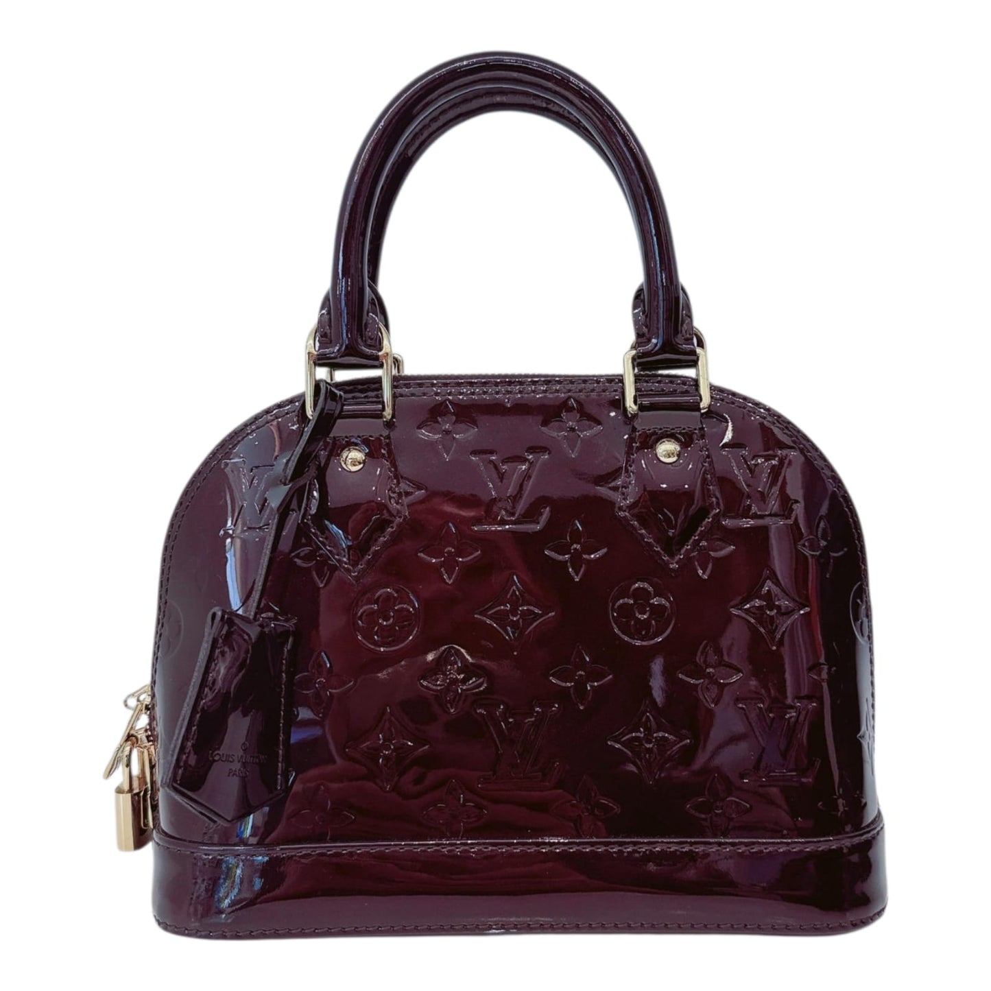 AMARANTE MONOGRAM VERNIS ALMA BB