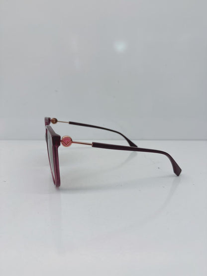 PLUM PURPLE WOMEN FF 0374/S 0T7M2  FM2 SUNGLASSES
