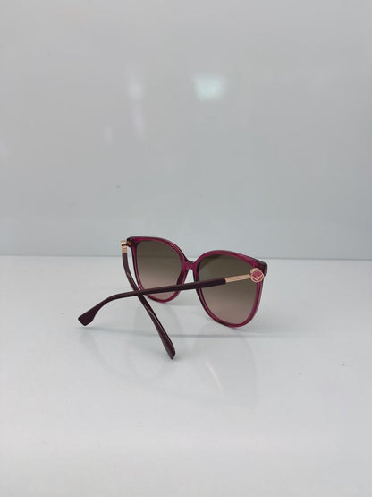 PLUM PURPLE WOMEN FF 0374/S 0T7M2  FM2 SUNGLASSES