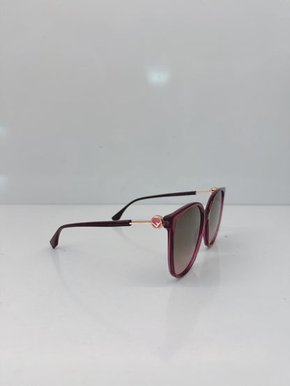 PLUM PURPLE WOMEN FF 0374/S 0T7M2  FM2 SUNGLASSES