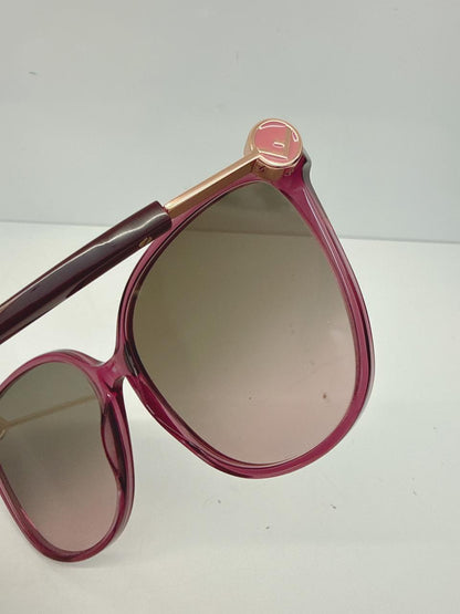 PLUM PURPLE WOMEN FF 0374/S 0T7M2  FM2 SUNGLASSES