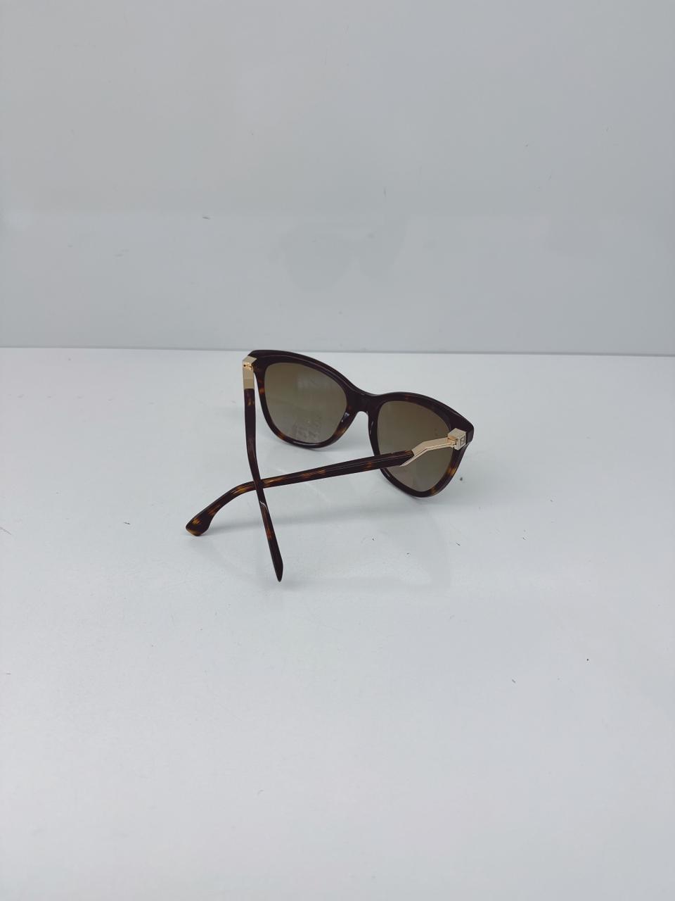 BROWN BLACK GRADIENT CATEYES FF 0200/S TLWO4BR84P FM3 SUNGLASSES