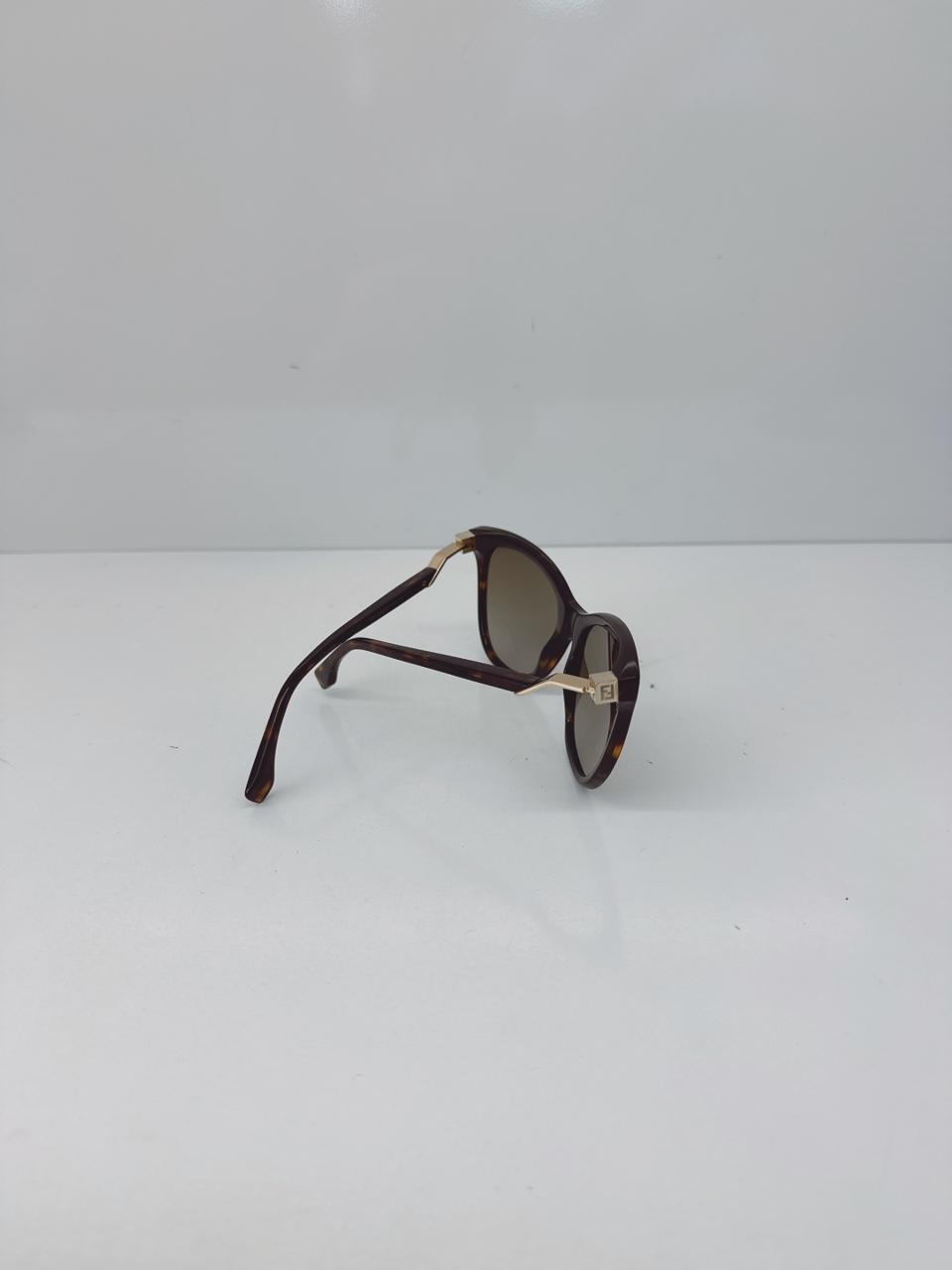 BROWN BLACK GRADIENT CATEYES FF 0200/S TLWO4BR84P FM3 SUNGLASSES
