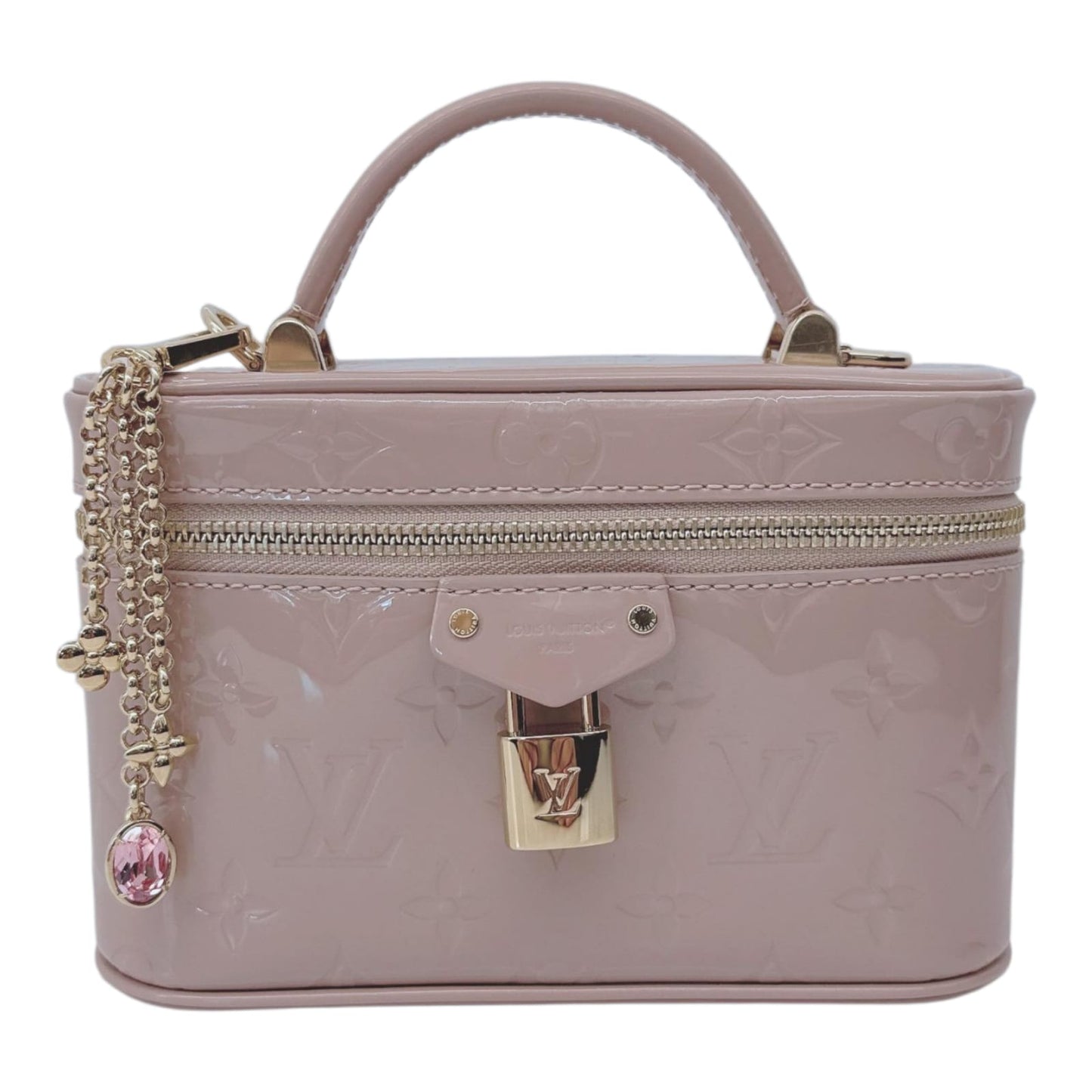 DESERT SAND MONOGRAM EMPREINTE VANITY CHAIN POUCH