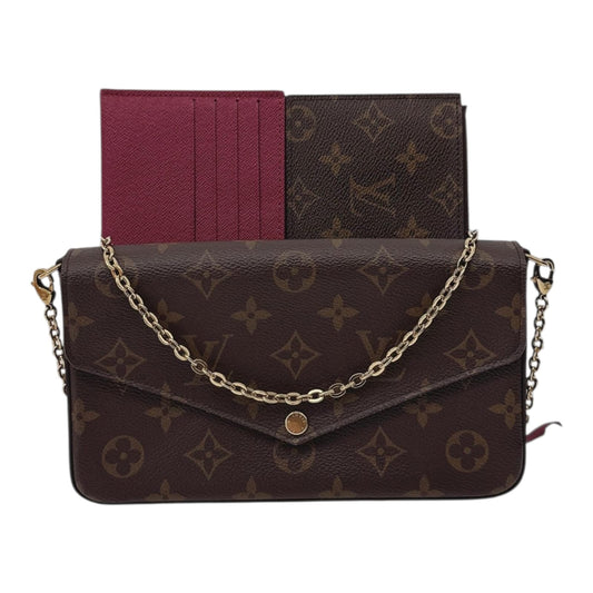 MONOGRAM CANVAS POCHETTE FELICIE CHAIN BAG