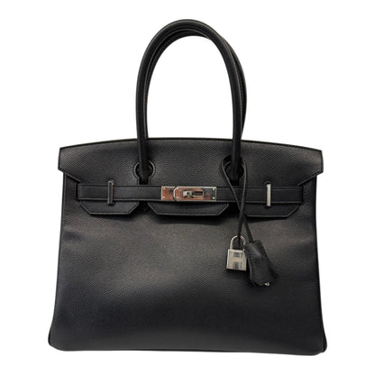 BLACK BIRKIN 30 EPSOM LEATHER PALLADIUM HARDWARE