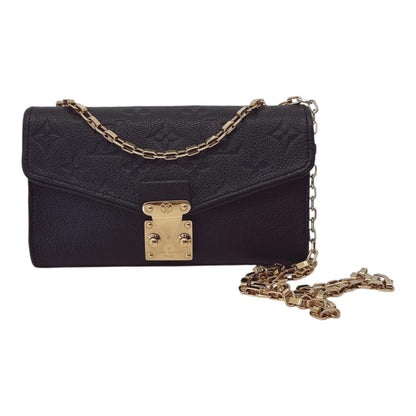 BLACK MONOGRAM EMPREINTE LEATHER SAINT GERMAIN POCHETTE