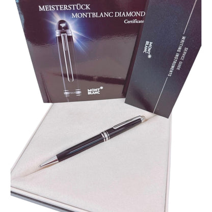 BLACK MEISTERSTUCK CLASSIQUE DIAMOND ROLLERBALL PEN