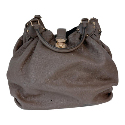 ELEPHANT MONOGRAM MAHINA LEATHER L BAG