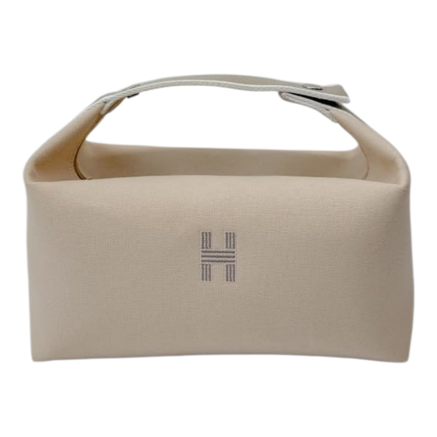 NATUREL COTTON  CANVAS BRIDE-A-BRAC CASE, LARGE MODEL