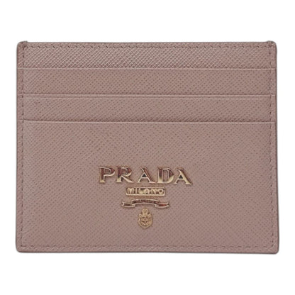 CIPRIA SAFFIANO METAL CARD HOLDER