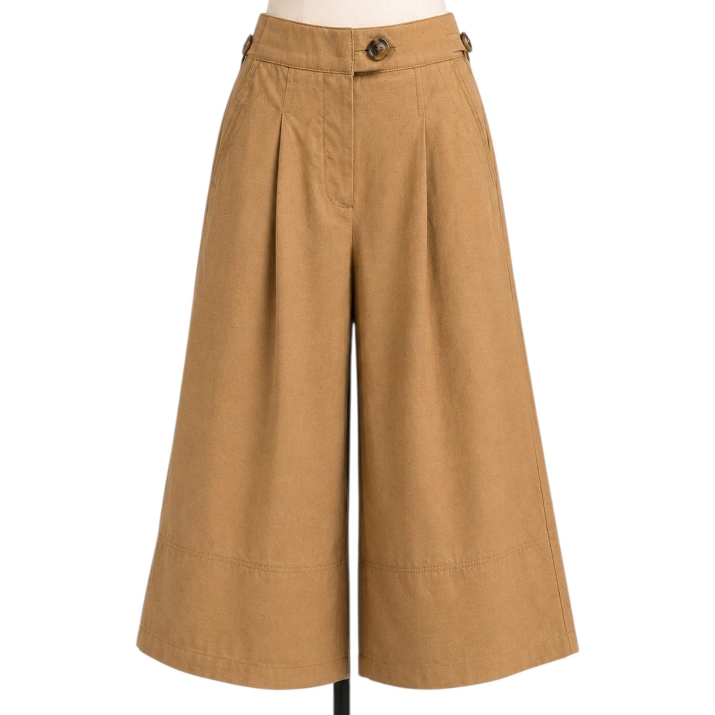 POSTCARD HIGH-RISE TAILORED FIT CULOTTES 1