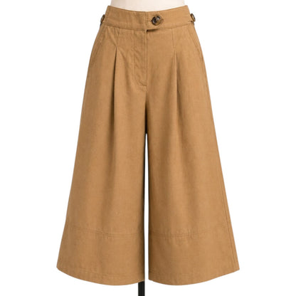 POSTCARD HIGH-RISE TAILORED FIT CULOTTES 1