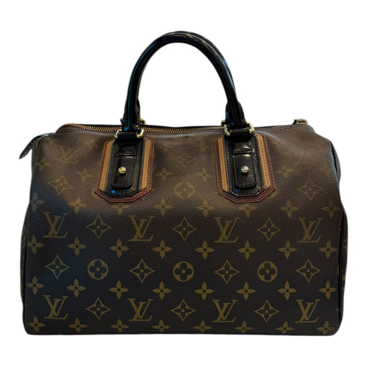 BLACK MONOGRAM LIMITED EDITION MIRAGE SPEEDY 30 BAG