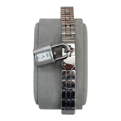 STEEL KELLY WATCH MINI MODEL, 16MM WITH BLACK BARENIA STRAP