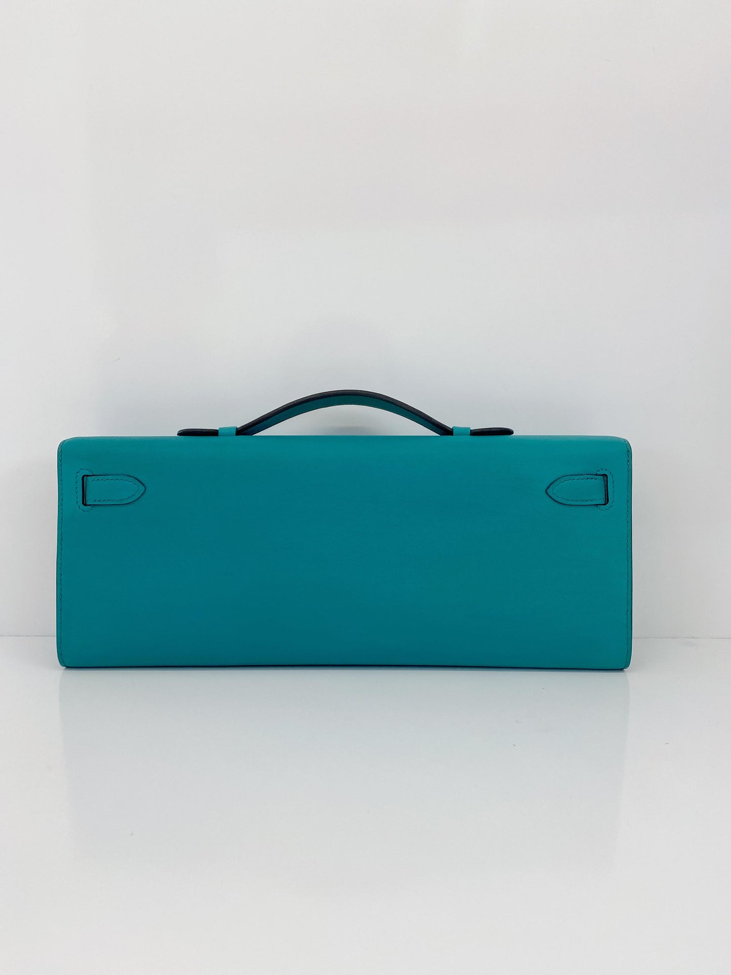 KELLY CUT VERT VERONE SWIFT LEATHER GOLD HARDWARE