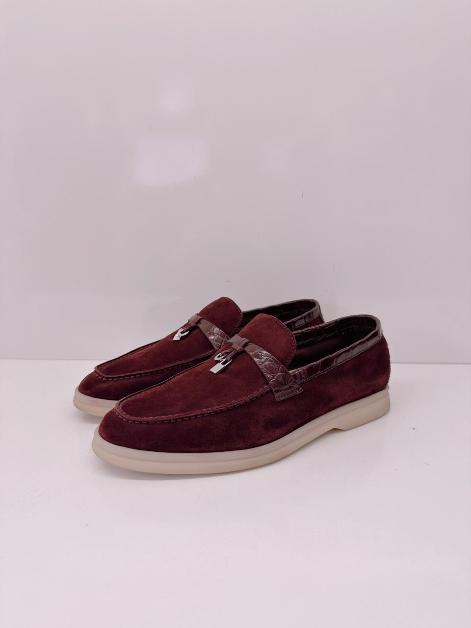 SUMMER CHARMS WALK LOAFER SUED WILD PLUM 38