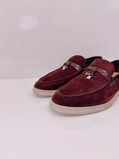 SUMMER CHARMS WALK LOAFER SUED WILD PLUM 38