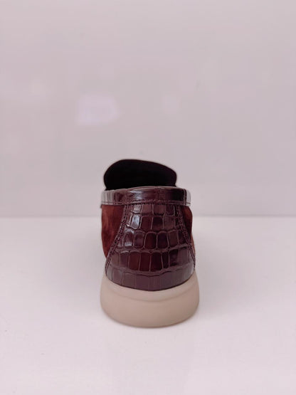 SUMMER CHARMS WALK LOAFER SUED WILD PLUM 38