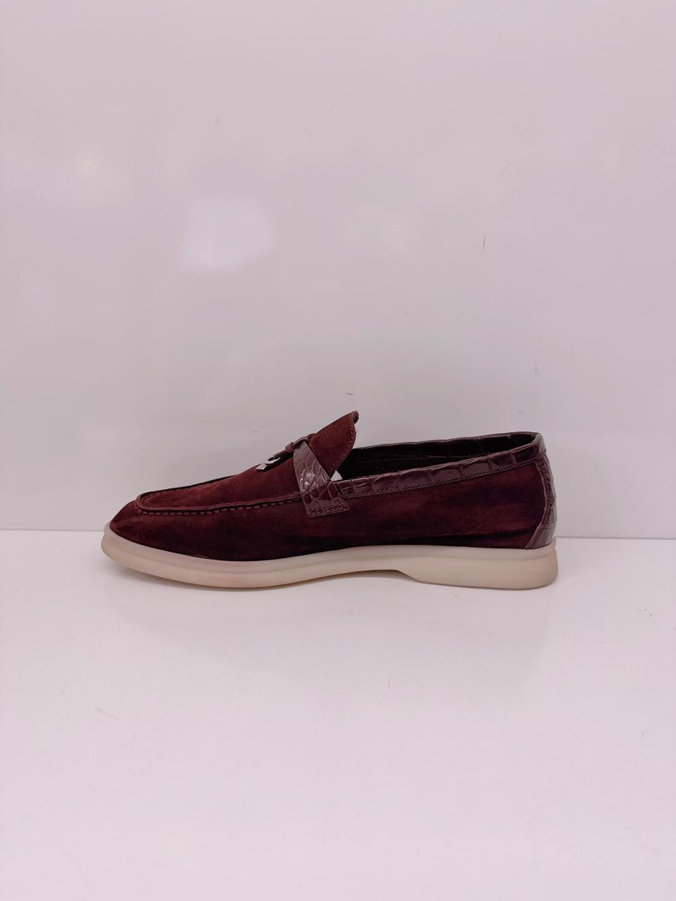 SUMMER CHARMS WALK LOAFER SUED WILD PLUM 38