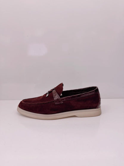 SUMMER CHARMS WALK LOAFER SUED WILD PLUM 38