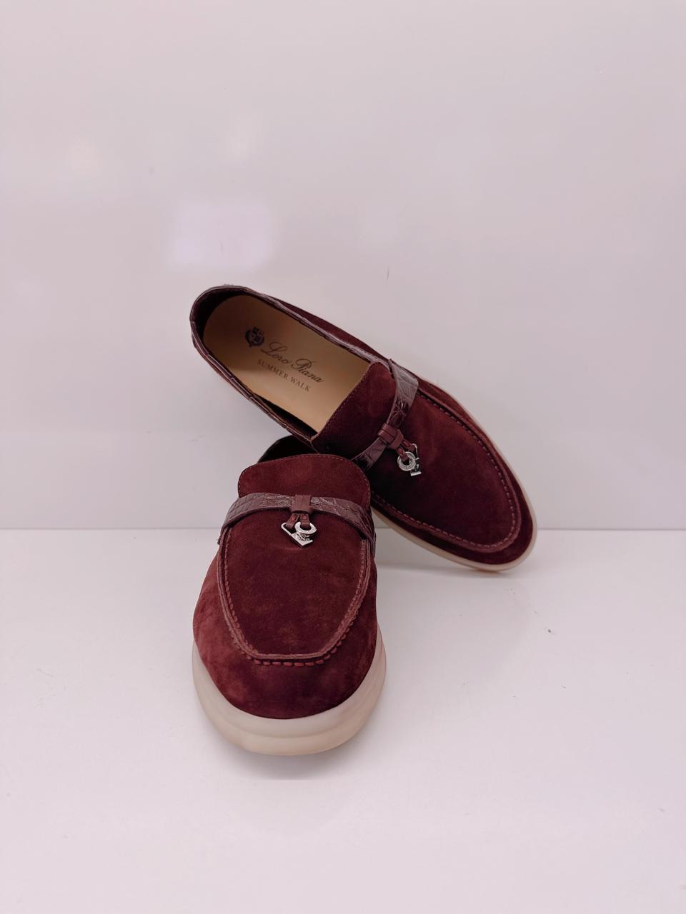 SUMMER CHARMS WALK LOAFER SUED WILD PLUM 38