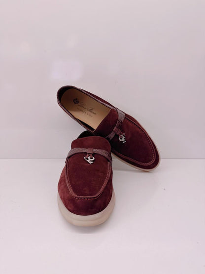 SUMMER CHARMS WALK LOAFER SUED WILD PLUM 38
