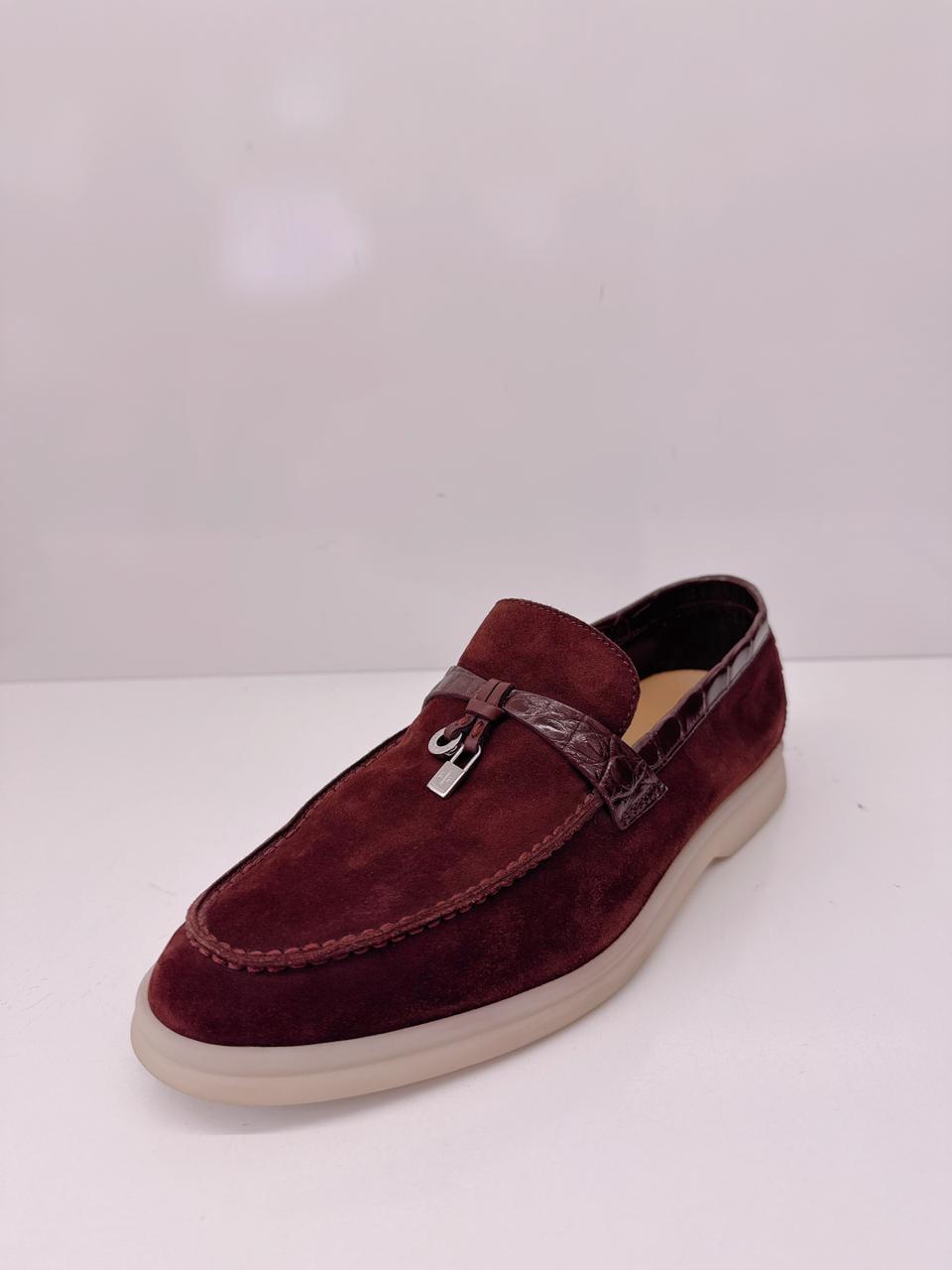 SUMMER CHARMS WALK LOAFER SUED WILD PLUM 38