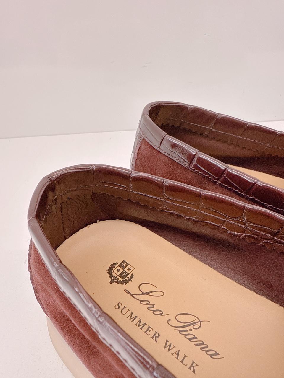 SUMMER CHARMS WALK LOAFER SUED WILD PLUM 38