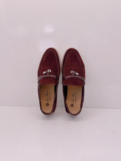 SUMMER CHARMS WALK LOAFER SUED WILD PLUM 38