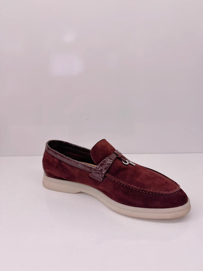 SUMMER CHARMS WALK LOAFER SUED WILD PLUM 38