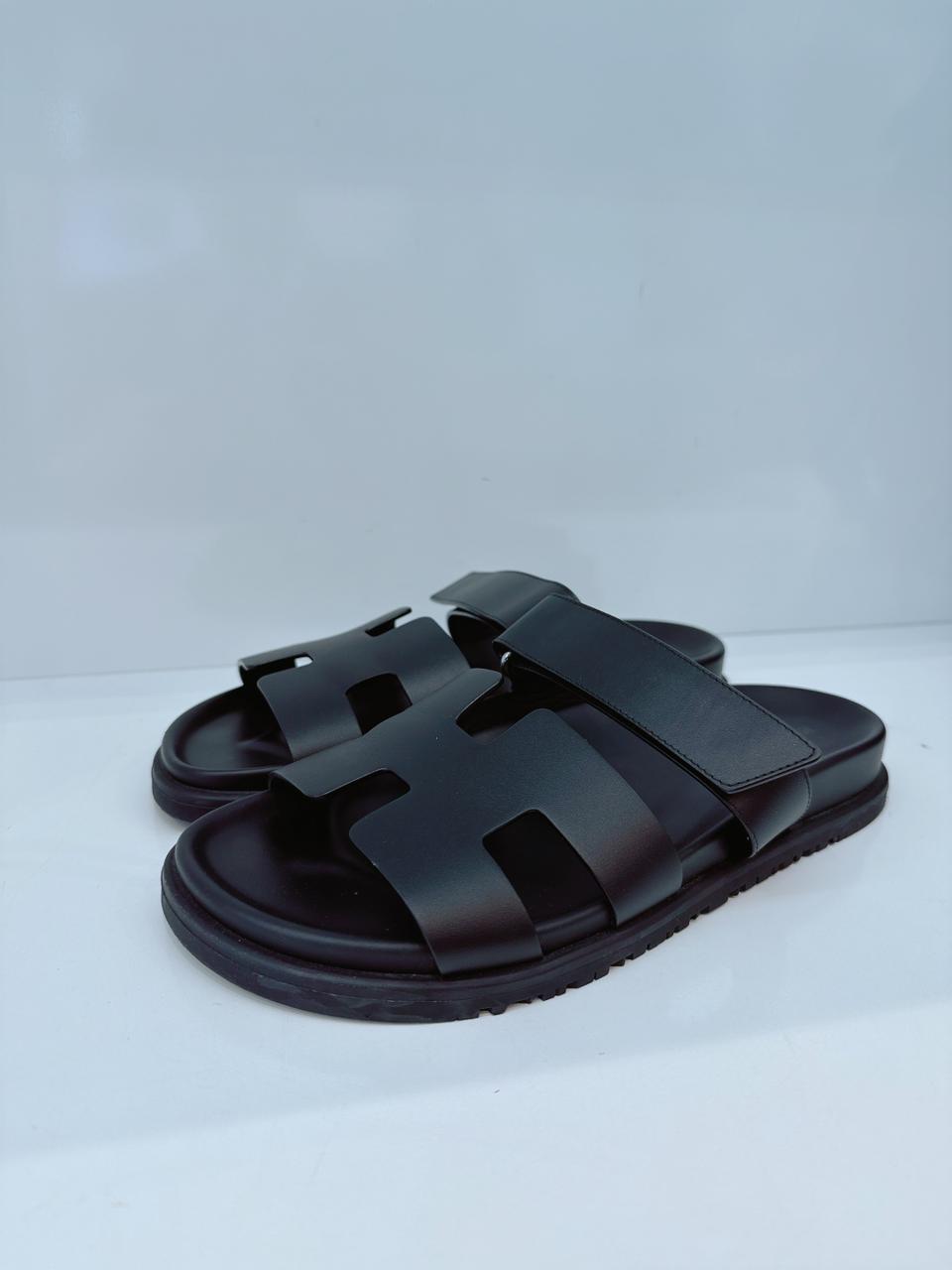 VEAU NOIR CHYPRE SANDALS 39.5