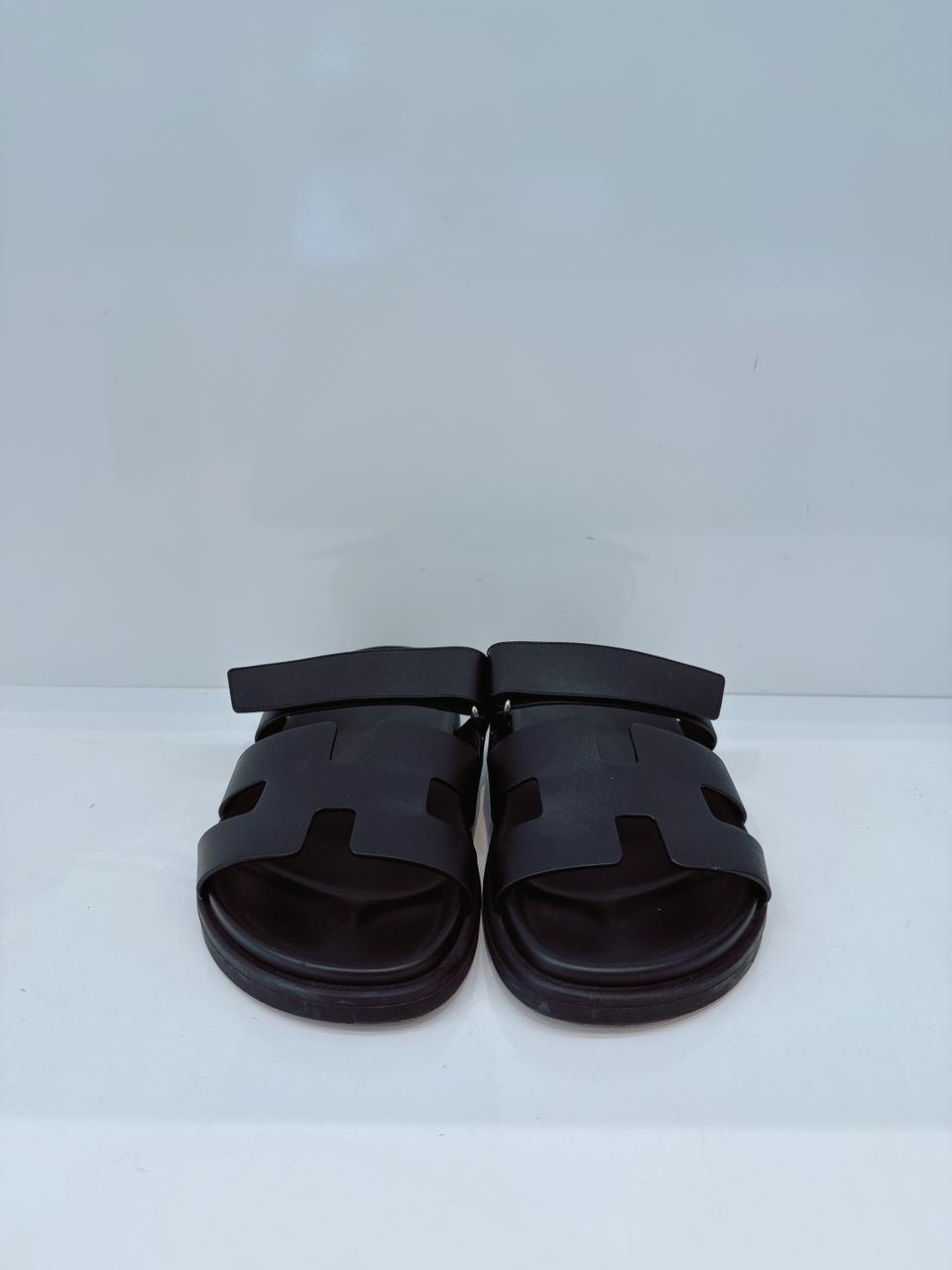 VEAU NOIR CHYPRE SANDALS 39.5