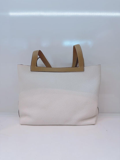 CABASELLIER 31 TAURILLON CLEMENCE HANDBAG NEW WHITE ETOUPE