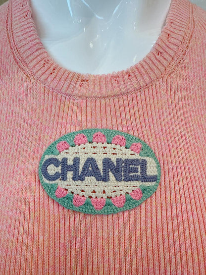 25P PINK KNITTED DRESS TIMELESS STYLE SIZE 36