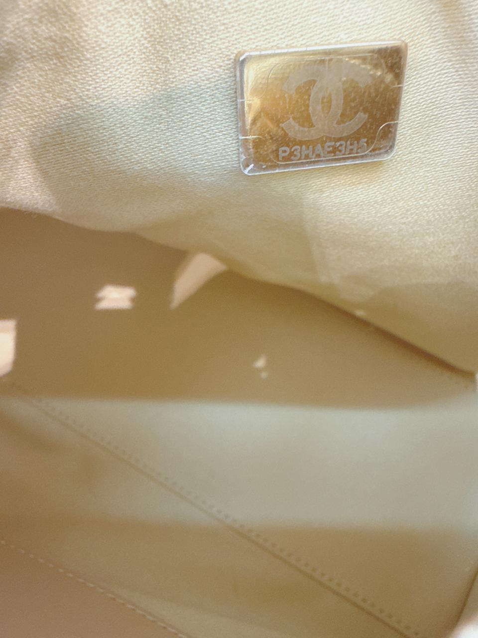 GOLD METALLIC GRAINED CALFSKIN LEATHER SMALL CHANEL 25 BAG