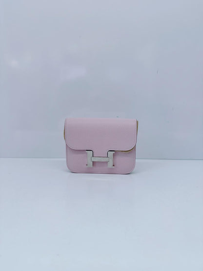 MAUVE PALE EVERCOLOR CONSTANCE SLIM WALLET