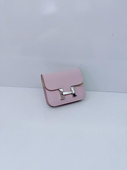 MAUVE PALE EVERCOLOR CONSTANCE SLIM WALLET