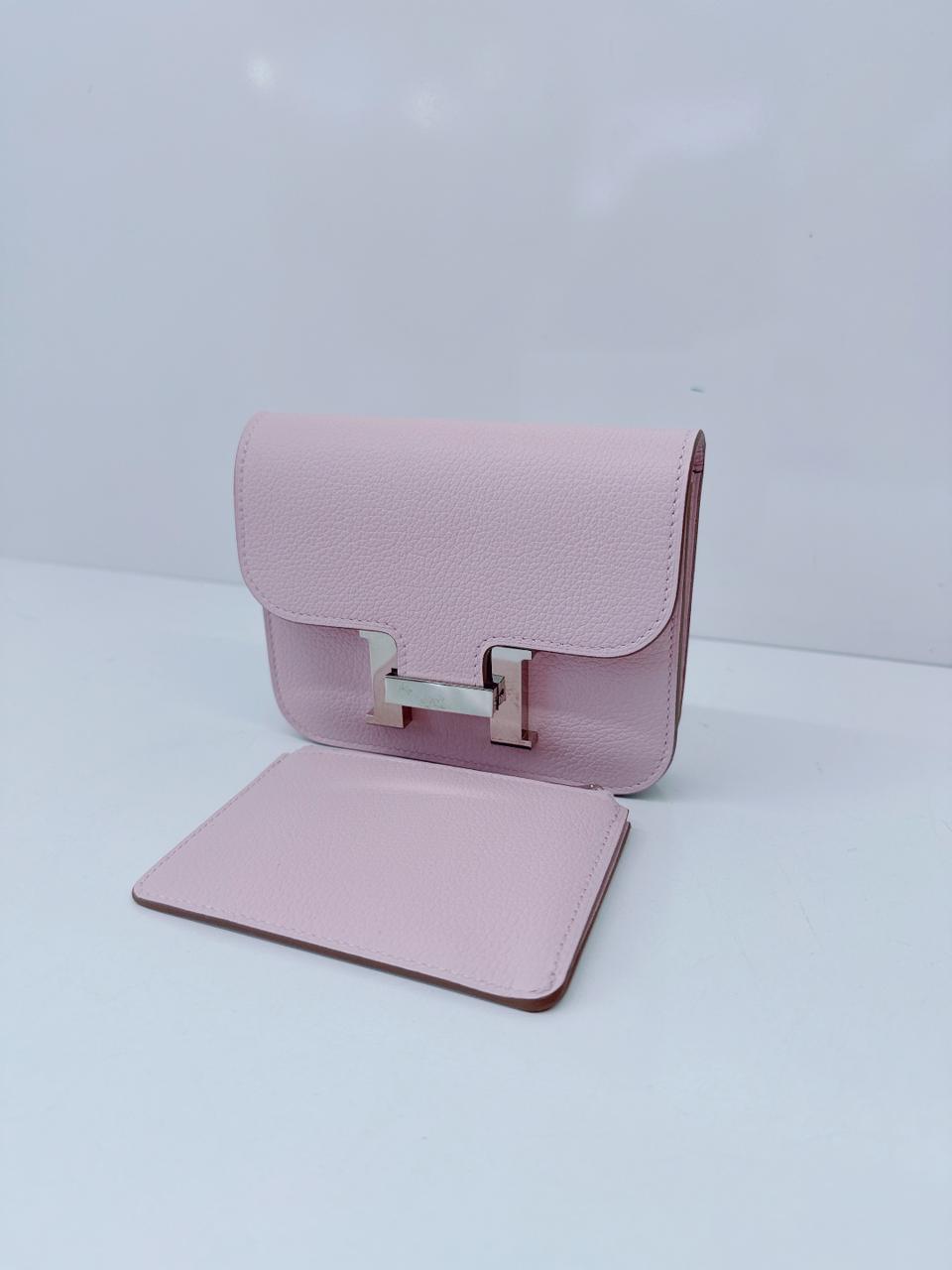 MAUVE PALE EVERCOLOR CONSTANCE SLIM WALLET