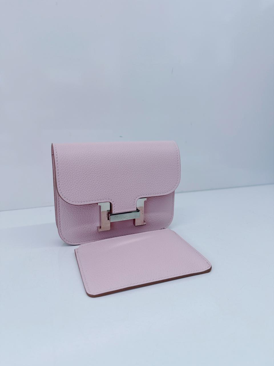 MAUVE PALE EVERCOLOR CONSTANCE SLIM WALLET