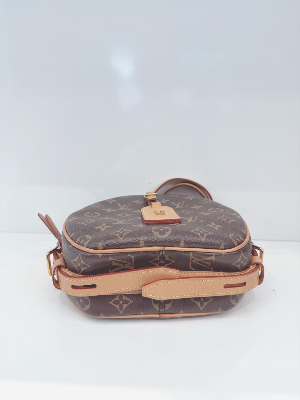 BROWN MONOGRAM CANVAS BOITE CHAPEAU SOUPLE  MM BAG