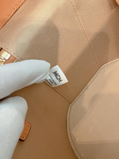 COGNAC VISETOS MONOGRAM SMALL CYLINDER CROSSBODY BAG