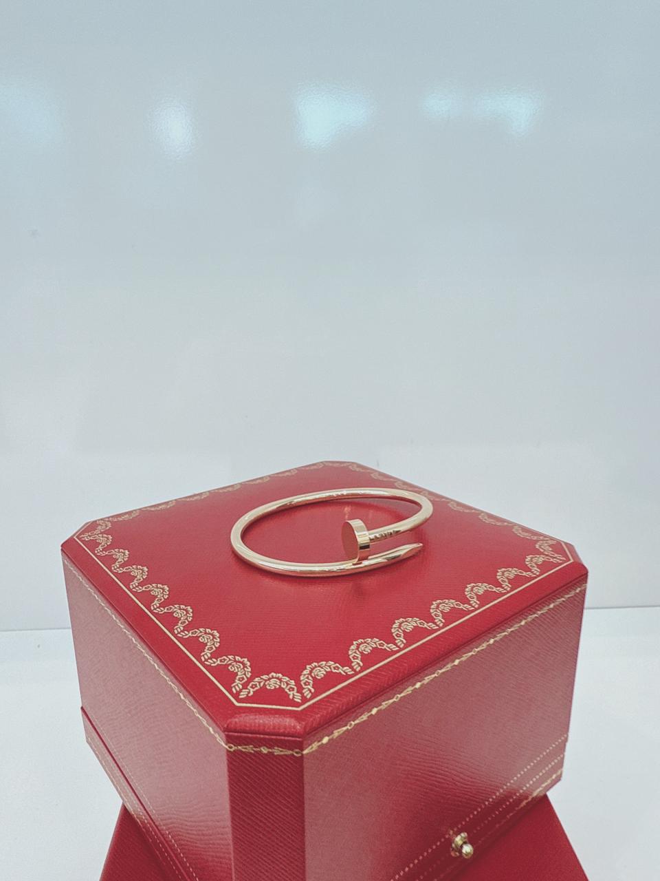 18K ROSE GOLD JUSTE UN CLOU BRACELET, CLASSIC MODEL 16