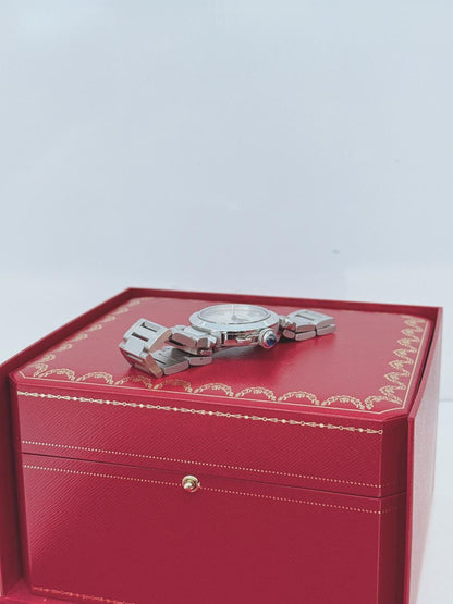 PASHA DE CARTIER WATCH AUTOMATIC MOVEMENT 35MM