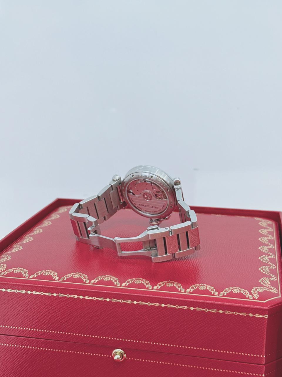 PASHA DE CARTIER WATCH AUTOMATIC MOVEMENT 35MM